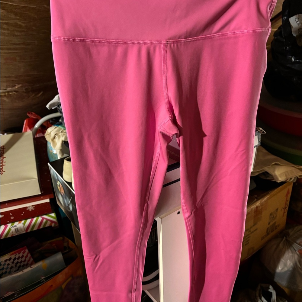 Amazon Essentials Women's Pink Leggings Size S/CH/P